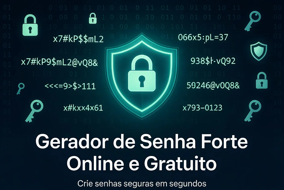 Gerador de Senha Forte Online e Gratuito