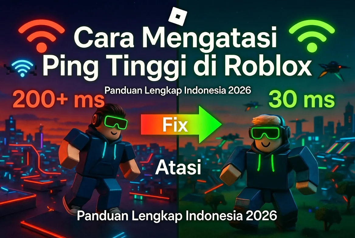Cara Mengatasi Ping Tinggi di Roblox